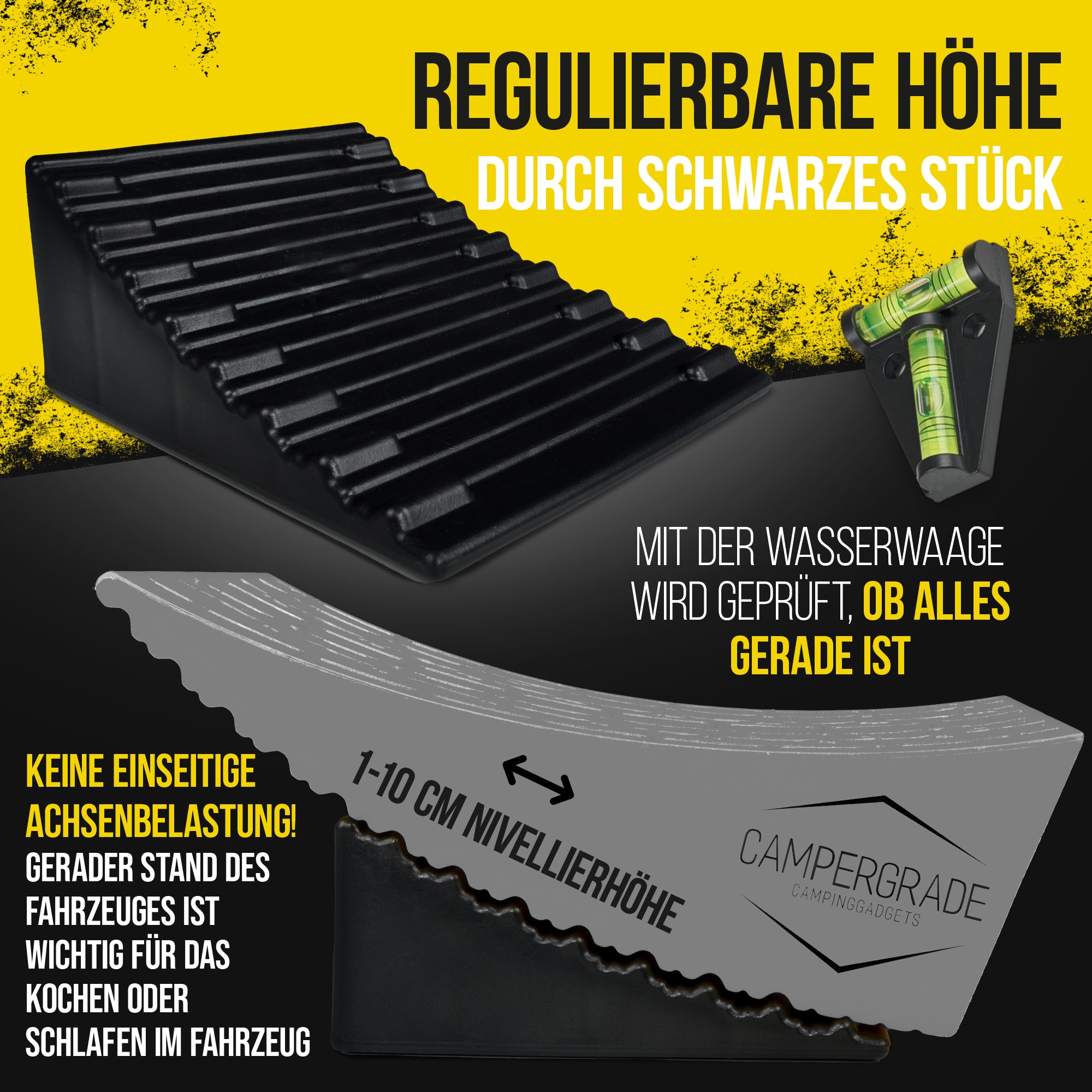 Auffahrkeile für Wohnmobil